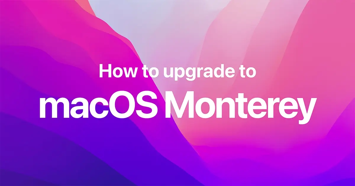 featured image thumbnail for post macOS Monterey 업그레이드!